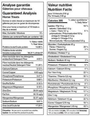 CAROTTES, Biscuit équestre™