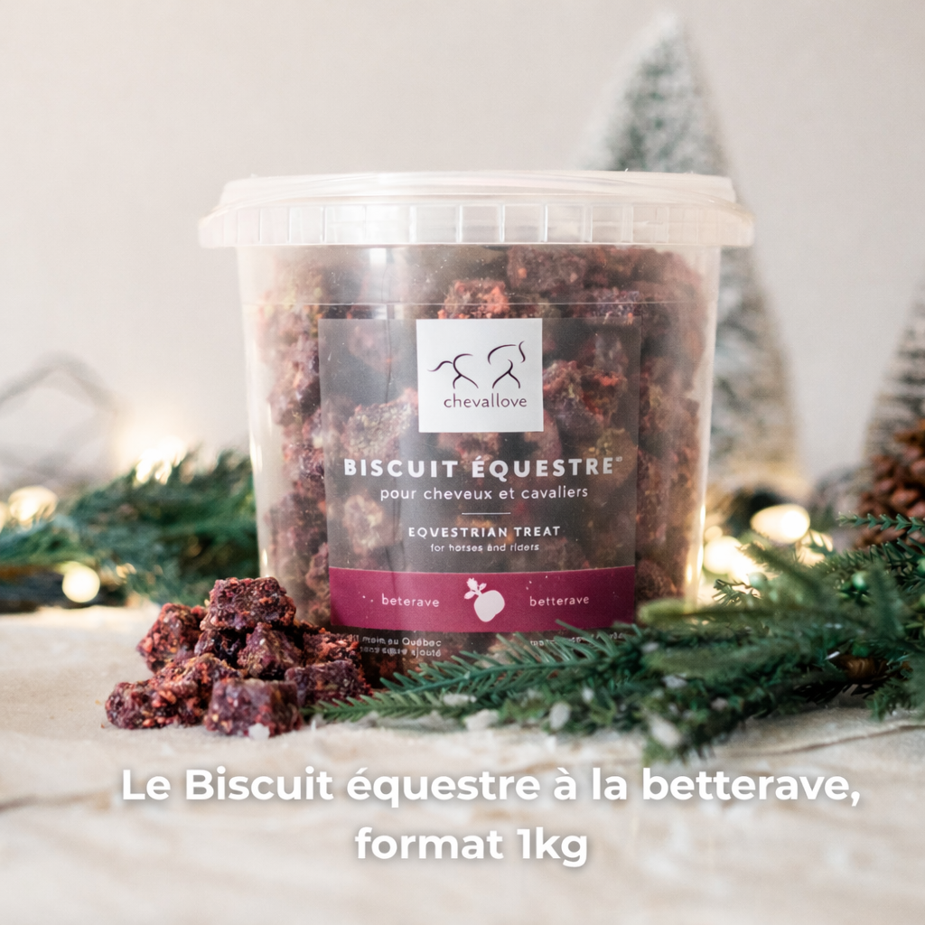 Biscuit équestre™ – Édition Betterave